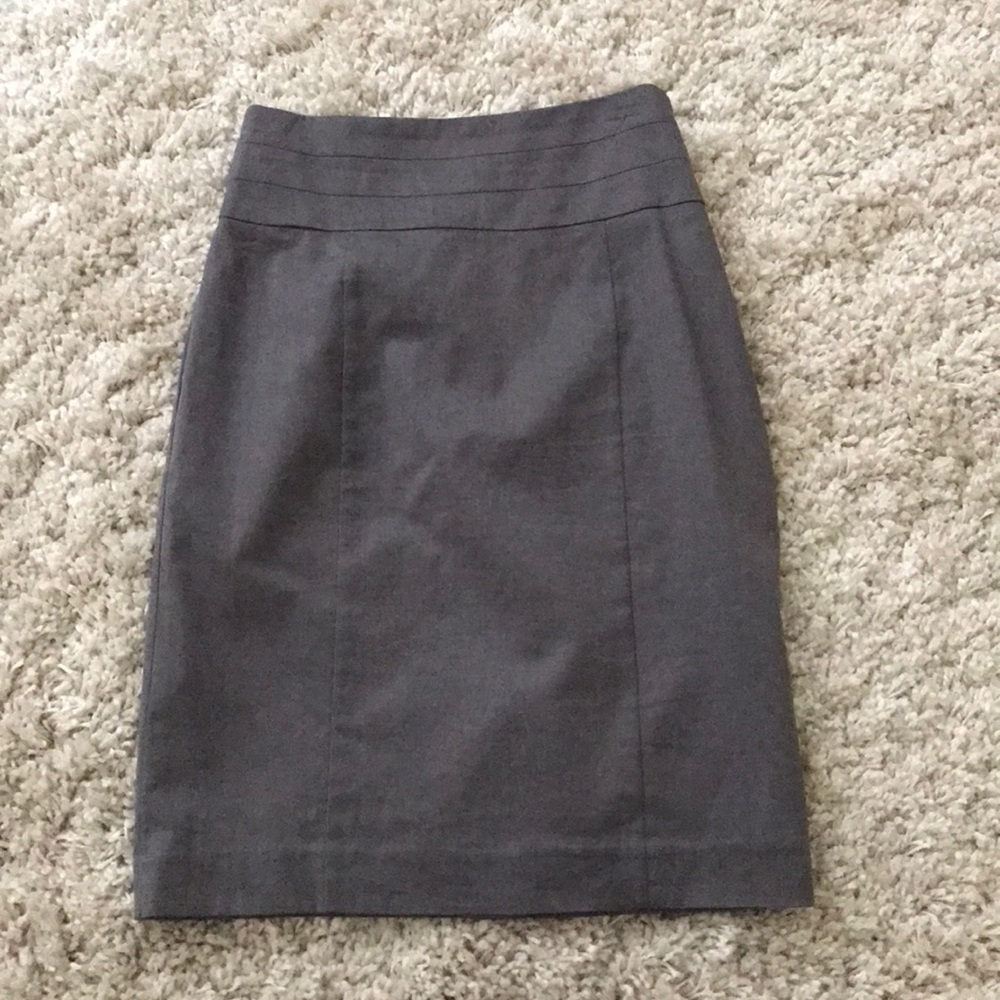 H&M grey business skirt - no belt